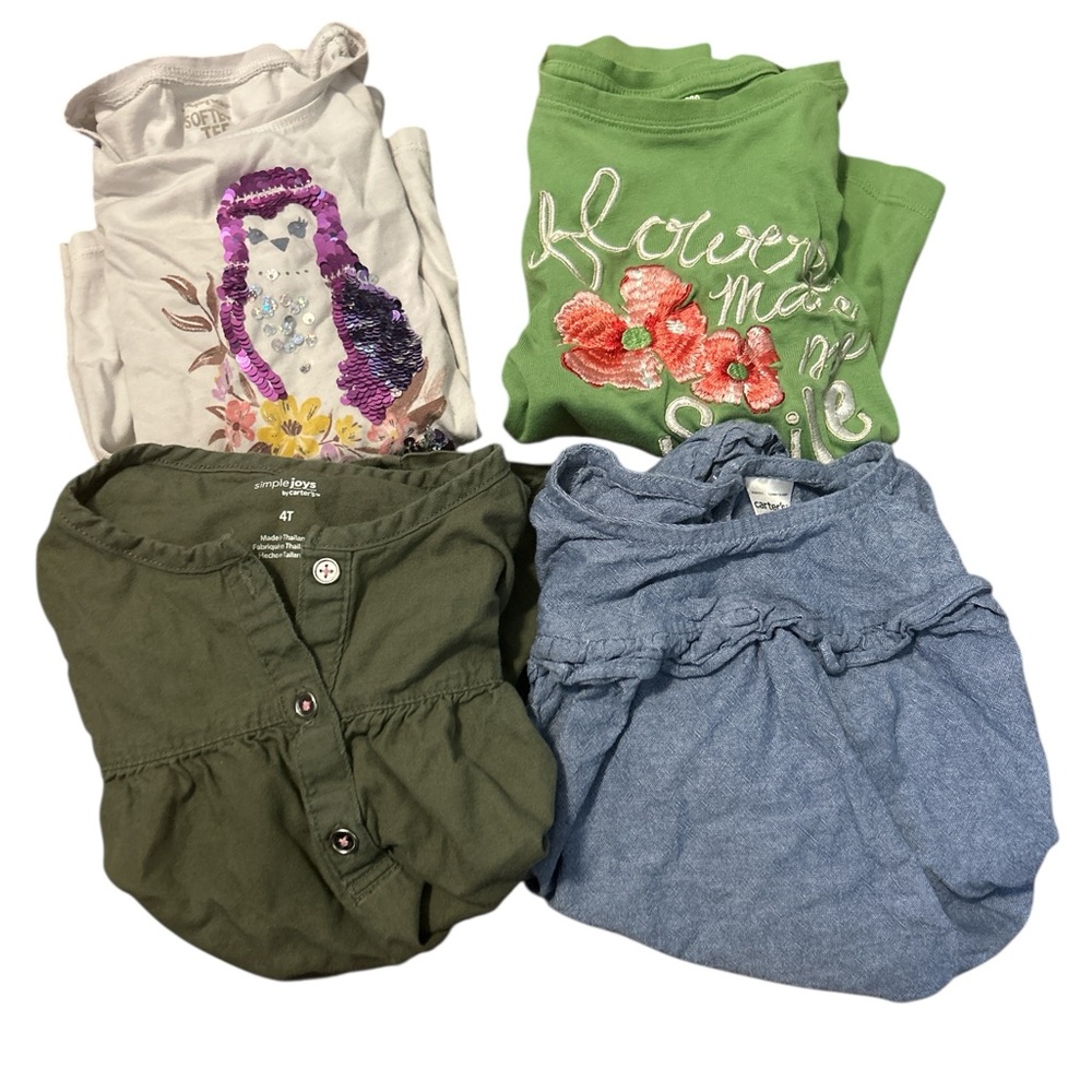 4T long sleeve tops